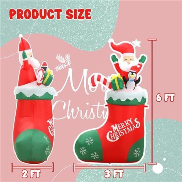m_671134be0a60d5abc273bae4.jpeg 6FT Christmas Inflatables Outdoor Decorations, Inflatable Santa‎ and Penguin